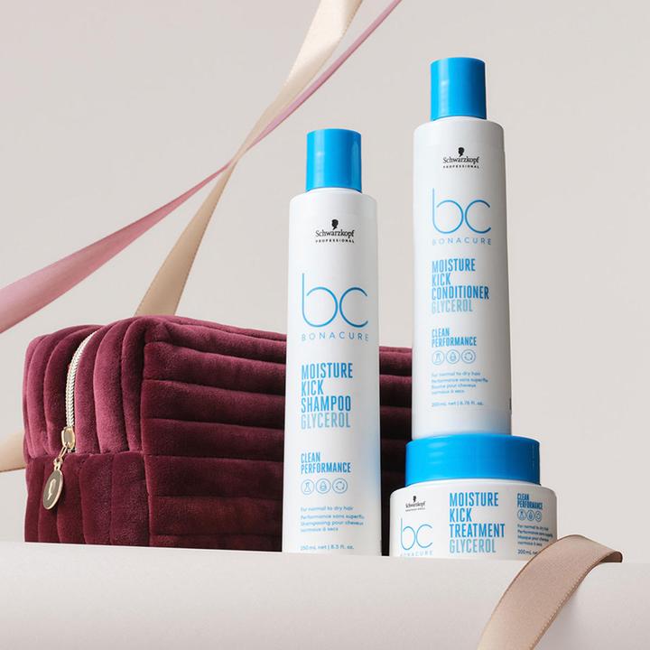 Produktbild Schwarzkopf BC Bonacure Bag Moisture Kick - 650ml (1 ml, Flüssiges Shampoo)