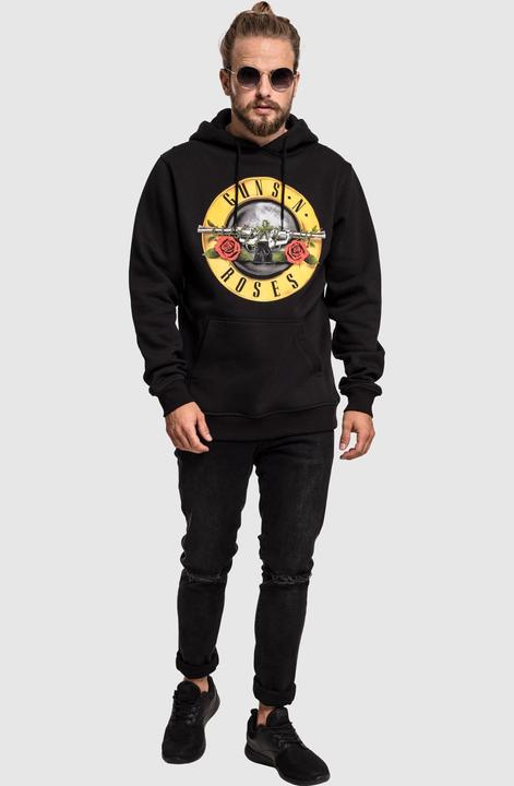 Immagine prodotto Merchcode Guns n' Roses - Felpa con cappuccio con logo (XS)