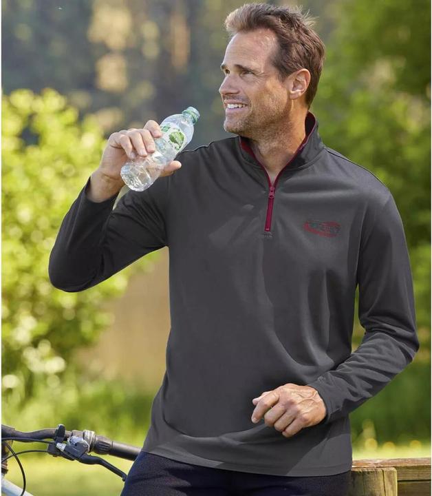 Immagine prodotto Atlas For Men Top Active Mezza Cerniera Uomo Misura Confezione 2 (M)