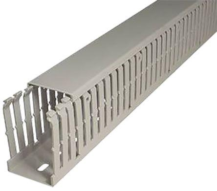 Produktbild SES Sterling PVC trunking GF-DIN-A7/5 75x75 (HxW) Gry (200 cm)
