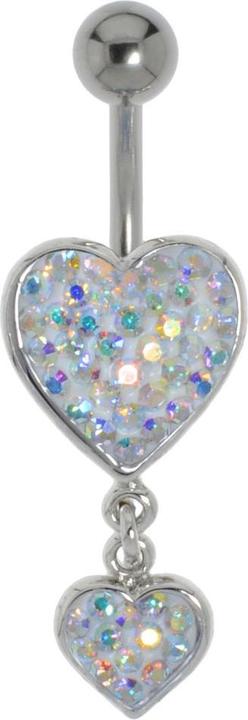 Image du produit Bijouteria Piercing nombril (Acier inoxydable, Laiton, Cristallin)