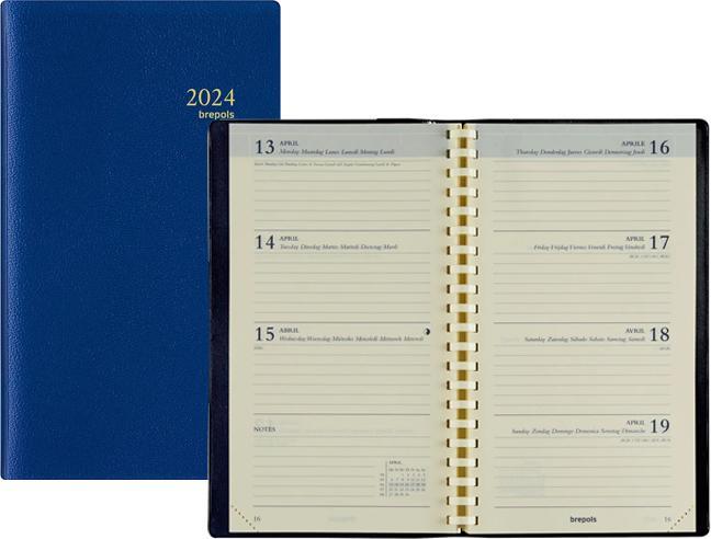 Immagine prodotto Brepols Interplan Genova 2021 73620510620 blu 1W/S, 9x16cm (Attraverso, Tedesco)