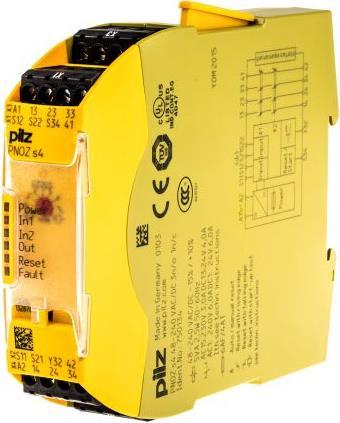 Actual product image Pilz SIGMA SAFETY RELAY, 48-240V, 3NO 1NC 1SC