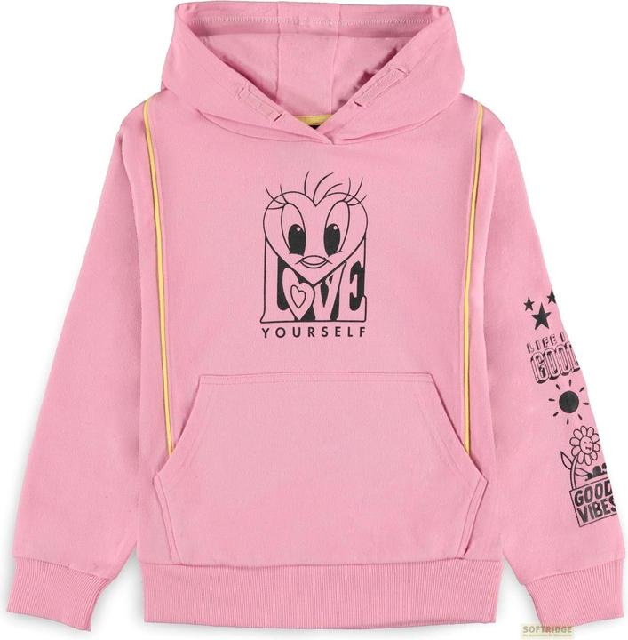 Difuzed Looney Tunes (Kids) - Girls Hoodie (Kangaroo Pocket) - 146/152 (146)