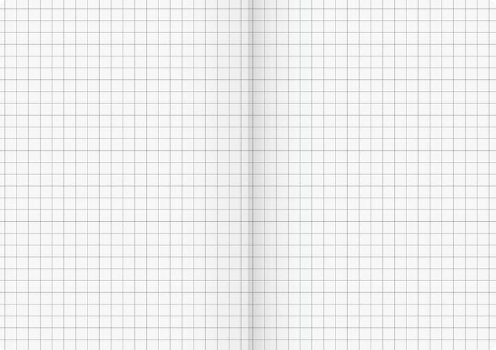 Nutritional values and ingredients Notebook FACT!plus DIN A6 squared black 96 sheets (A6, Checked, Soft cover)