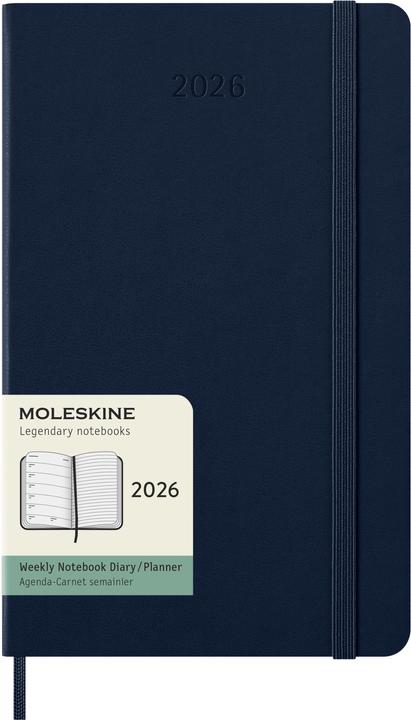 Actual product image Moleskine Geschäftsagenda Weekly (13 x 21 cm, English)