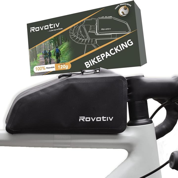 Actual product image Rovativ Rahmentasche für Velos (1 l, Frame bag)