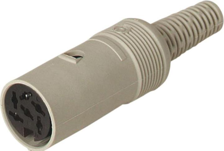 Belden Cable socket gray 6P