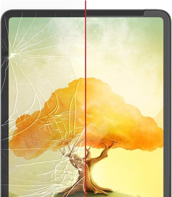 Actual product image Zagg GlassFusion+ Canvas (1 Piece, iPad Air 2020 (4. Gen), IPad Pro 11, iPad Air 2022 (5th Gen))