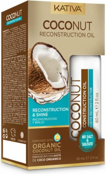 Produktbild Kativa Coconut Reconstruction Reconstruction & Shine Oil 60 ml (60 ml)