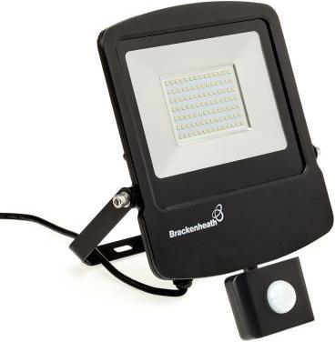 Produktbild Rs Pro REX Slim 70W PIR LED Flood BK 4000K (6300 lm, IP65)