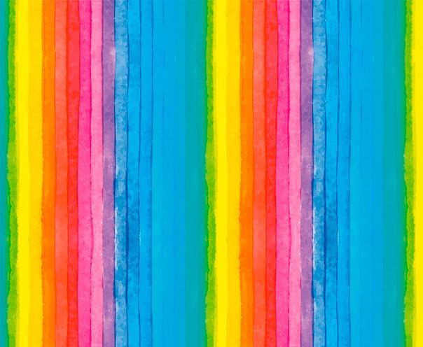 Produktbild Ursus Transparentpapier "Regenbogen Streifen", 50 x 61 cm (115 g/m²)