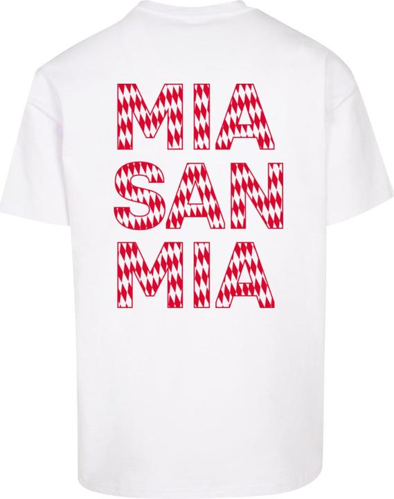 Actual product image FC Bayern München Logo Red Heavy Oversized Tee - 113321 (L)