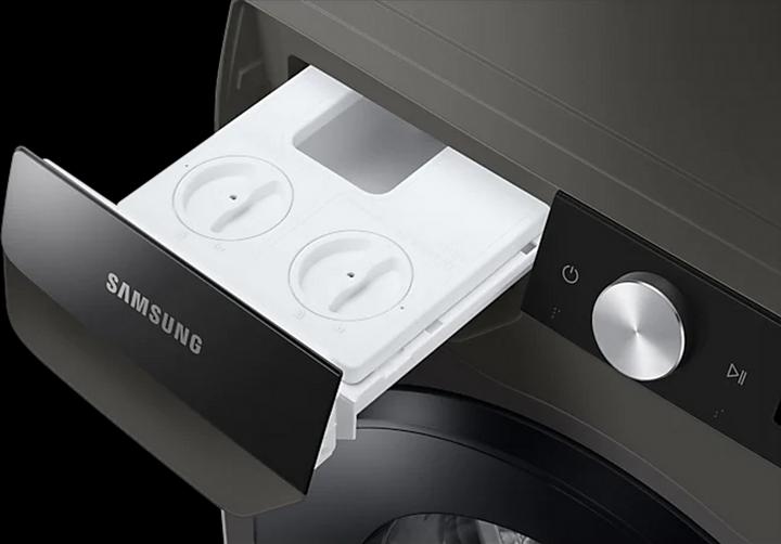 Actual product image Samsung Autodose 6000 Series WW80T534AAX/S2 Washing Machine Freestanding Front Loader B (8 kg, Left)