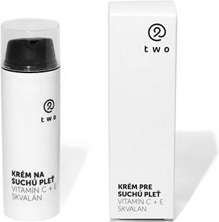 Two cosmetics Cream for dry skin Vitamin C + E. Squalane 50 ml (50 ml)