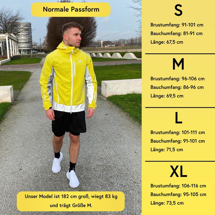 Immagine prodotto Valkental Giacca Softshell funzionale e riflettente per attività all'aperto - Uomo (S)