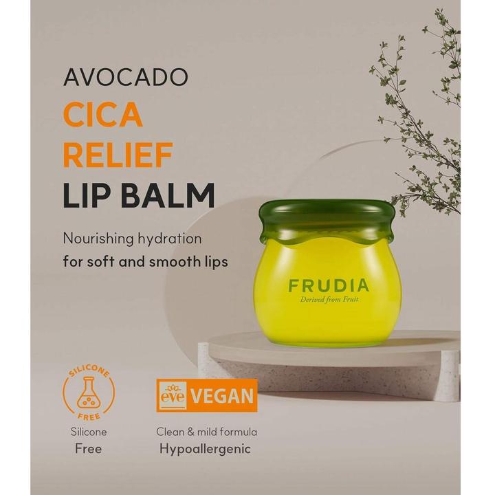 Actual product image Frudia Avocado Cica Relief Lip Balm 0ml (10 ml)