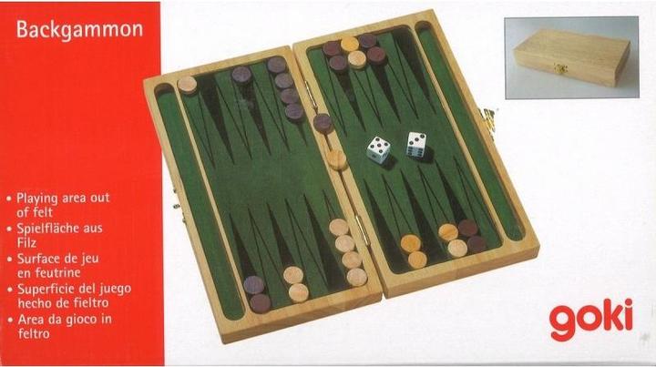 Produktbild Goki Backgammon (Deutsch)
