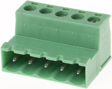 Produktbild Phoenix Contact 5-pol,Stecker,invert. 5.08mm