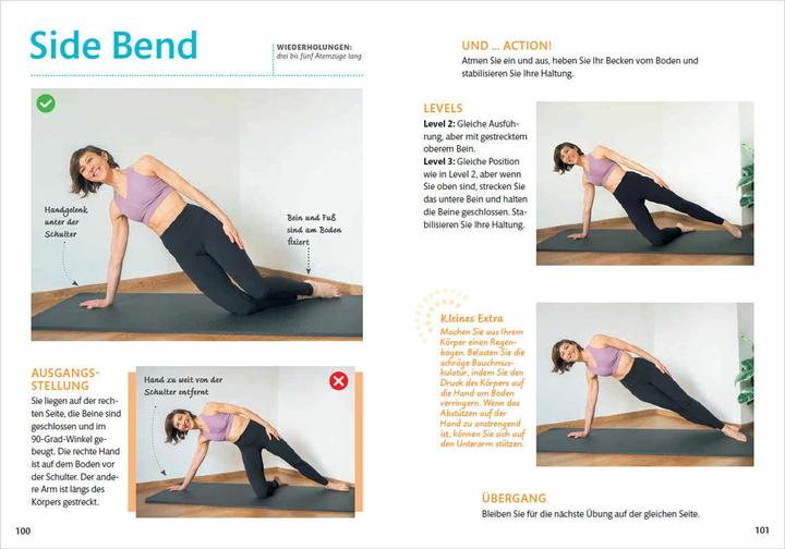 Produktbild So geht Pilates richtig – 40 Übungen und ihre typischen Haltungsfehler. Von Beginn an sicher (Deutsch, Séverine Augoyat, Margit Findl, Myrtille Boyer, 2022)