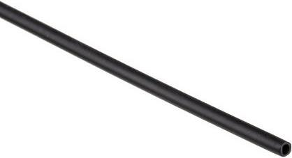 Rs Pro Black flame retardant tube,1.6mm bore