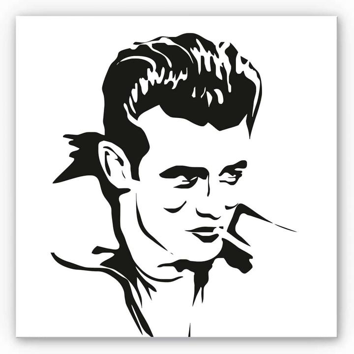 Image du produit Trenddeko James Dean (70 x 70 cm)