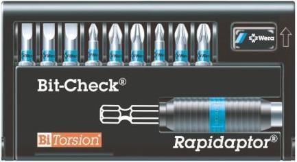 Produktbild Wera Bit-Check Rapidaptor 10-teilig