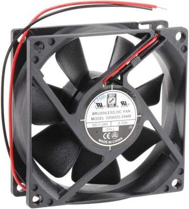Immagine prodotto Rs Pro Ventola Ass. Su Cuscinetti 24v (80 mm)