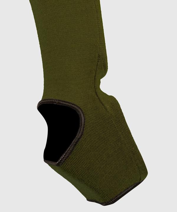 Actual product image Venum Kontact Shin Guards - Khaki/Black (XL)