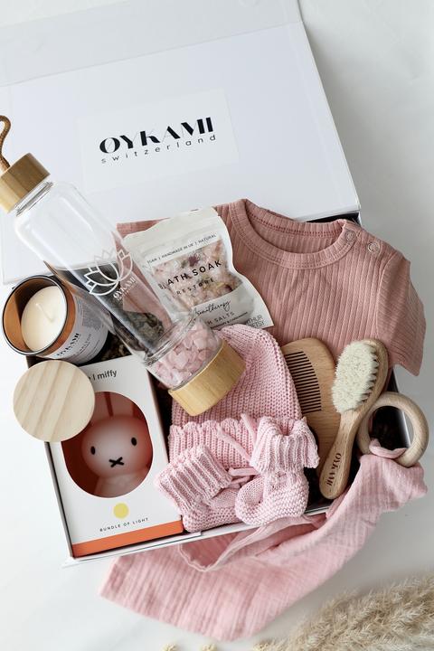 Image du produit Oykami Mama & Baby Geschenkbox Rosa "Lugano" Miffy - rosa Steine