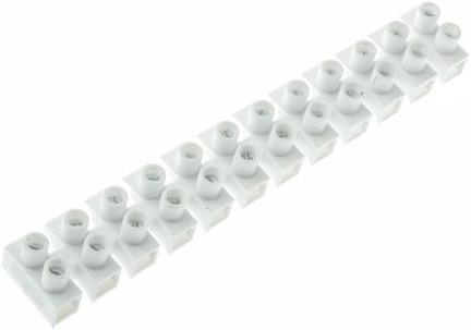 Actual product image Rs Pro 12 way polypropylene terminal block
