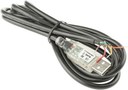 Actual product image FTDI Chip USB to RS232 Serial Converter Cable 1.8m