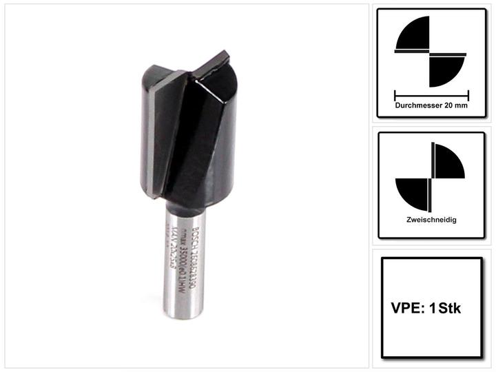 Actual product image Bosch Professional Zubehör Groove cutter 8 mm, D1 20 mm, L 25