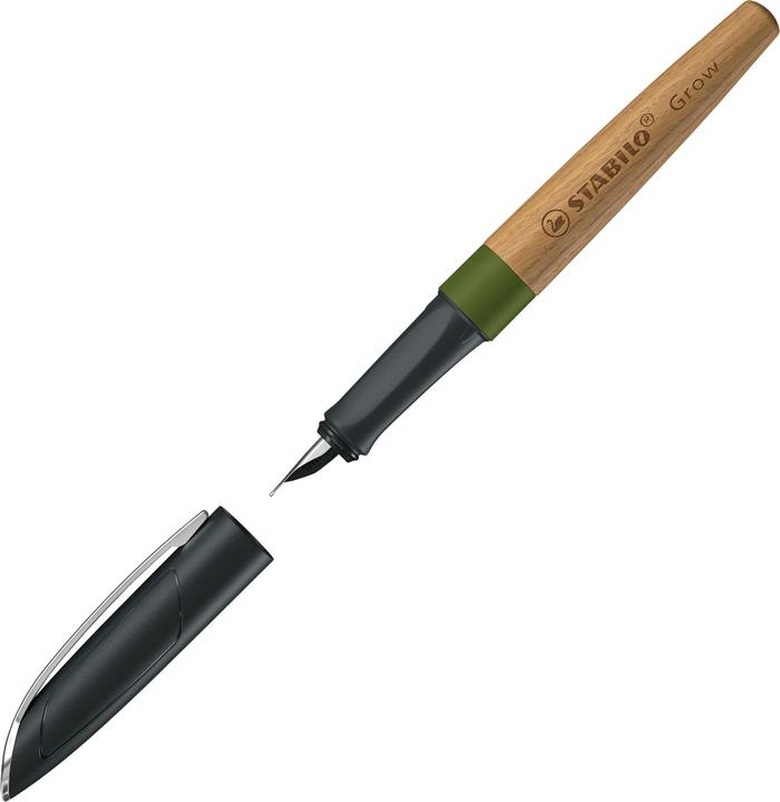 Produktbild STABILO Grow Füller Wood Eiche (Eiche, Grün, 1 x)