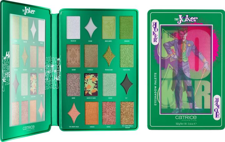 Actual product image Catrice Eye shadow palette The Joker 020 The Clown Prince of Crime (020 The Clown Prince of Crime)
