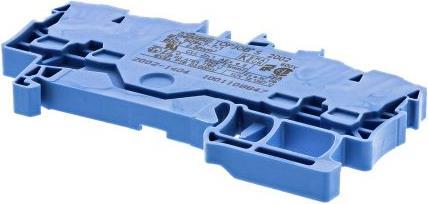 Produktbild Wago DIN-Schienen-Klemmleiste 4x2,5mm2 blau