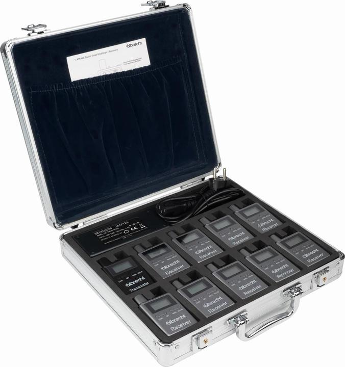 Produktbild Albrecht ATT/ATR400 10er 29970.S10 Tour Guide System (0.20 km)