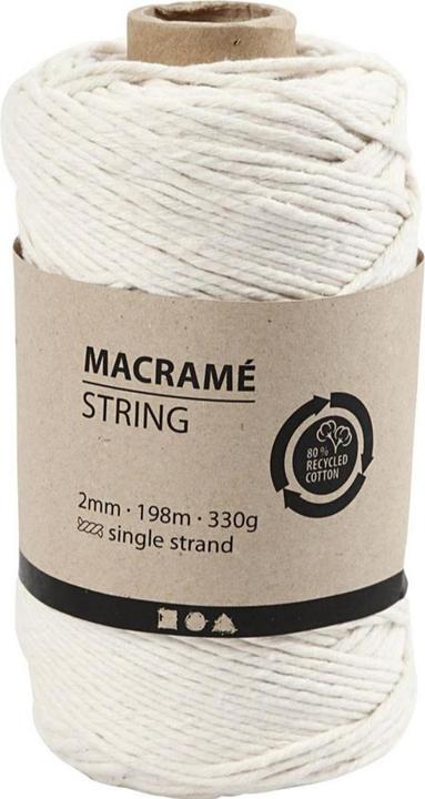 Immagine prodotto Creativ Company Corda di macramè (198 m)