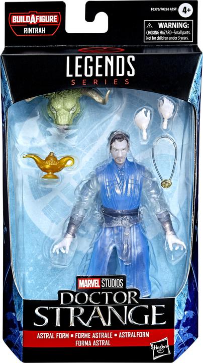 Actual product image Hasbro Legends Series Doctor Strange Astralform, 15 cm tall action figure, 2 accessories and 2 build...