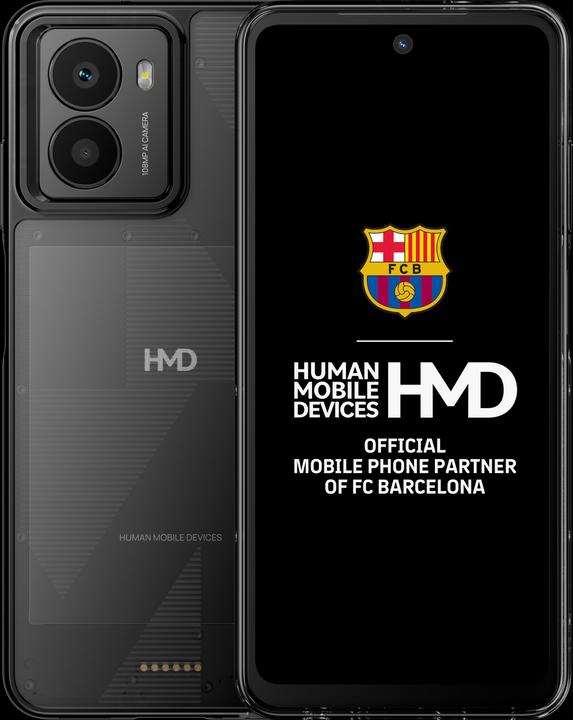 HMD Fusion (128 GB, Nero, 6.56", Doppia SIM Ibrida, 108 Mpx, 5G)