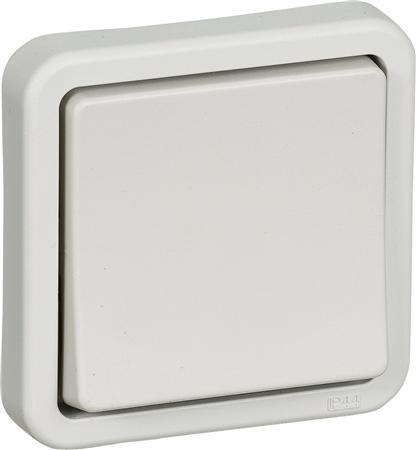 Produktbild LK Opus® 74 afbryder krydsning16A 250VAClysegrå