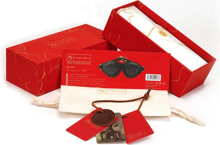 Productafbeelding Liebe Seele Leren blinddoek