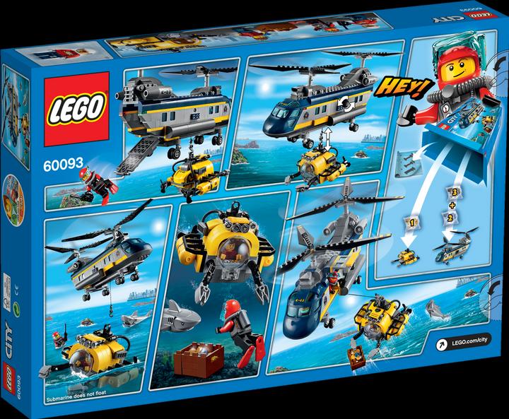Produktbild LEGO Tiefsee-Helikopter (60093, LEGO City)