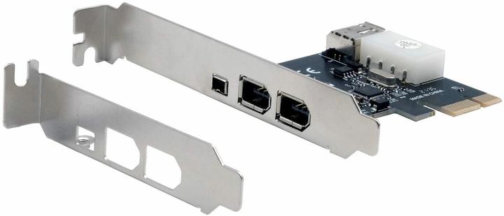 Immagine prodotto Exsys GmbH Scheda PCI-Express FireWire 1394a con 3+1 porte (via)