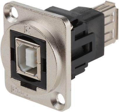 Actual product image Rs Pro FT METAL USB 2.0 B-A CSK XLR