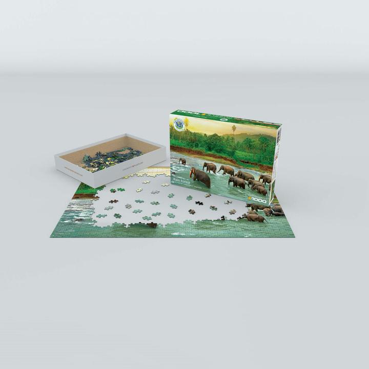 Actual product image Eurographics Rainforest (1000 pieces)