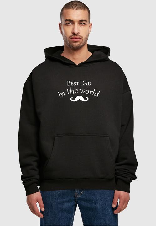 Actual product image Merchcode Fathers Day - Best dad in the world 2 Ultra Heavy Hoody - 116751 (XXL)