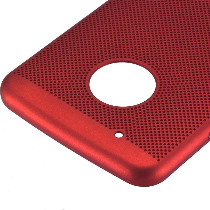 Produktbild König Design Motorola Moto G5 Hard Case Handyhülle Schutzhülle Cover Bumper Schale Rot Matt (Motorola Moto G5)
