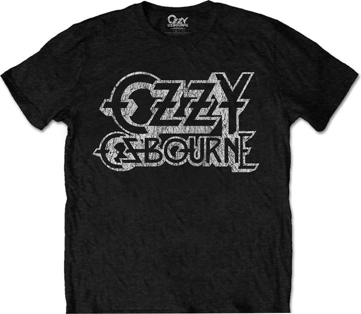 Ozzy Osbourne Erwachsene Vintage Baumwolle Logo TShirt
