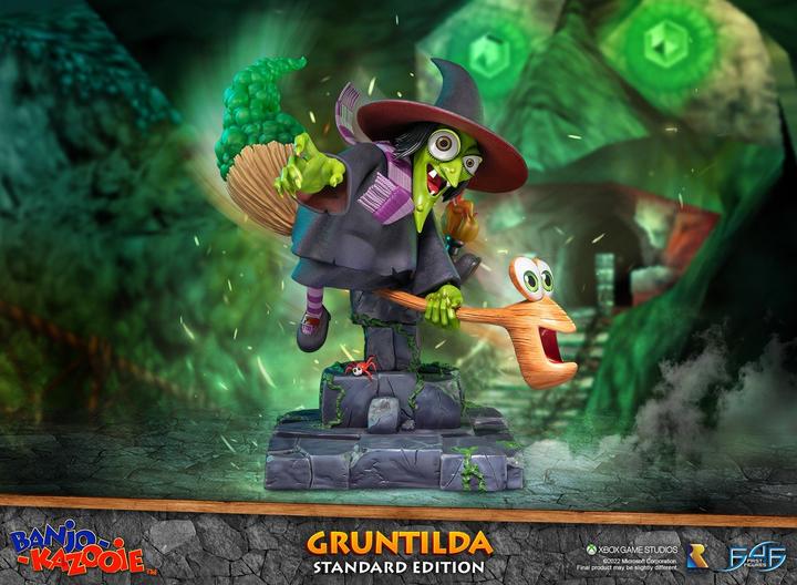 Actual product image First 4 Figures Banjo-Kazooie statuette Gruntilda 40 cm
